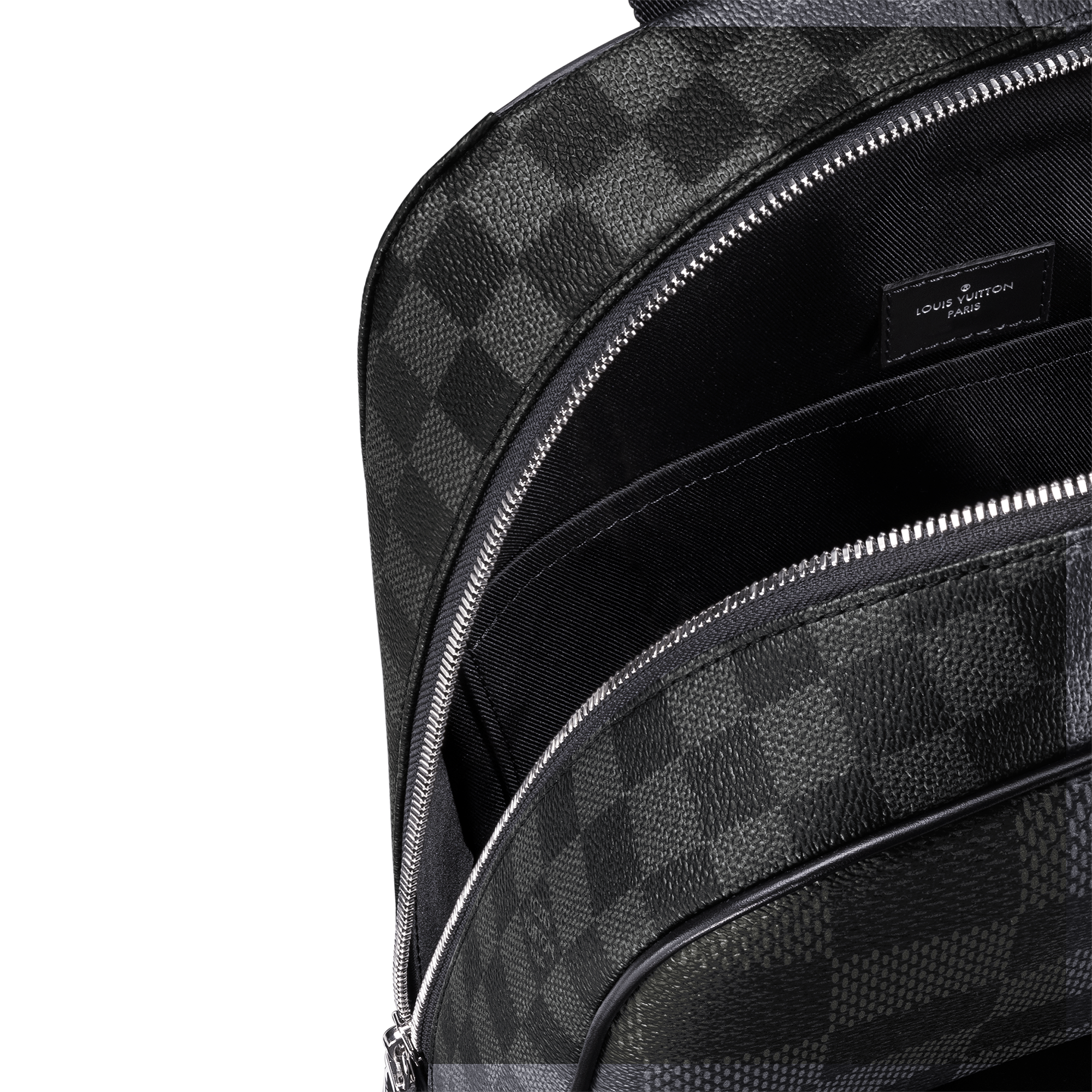 Black checkered hot sale louis vuitton backpack